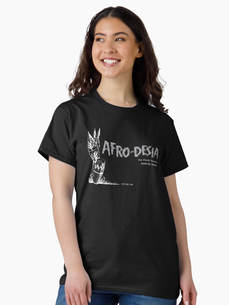 Thumbnail 2 of 7, Classic T-Shirt, Afro-Desia Martin Denny Exotica designed and sold by mdmarkovic.