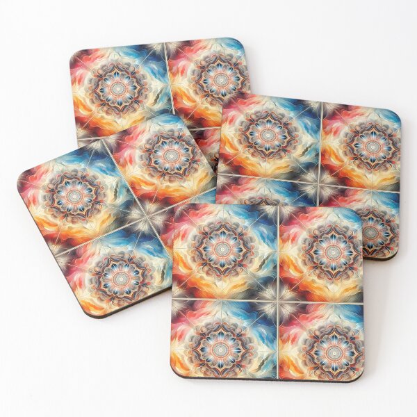 Item preview, Symmetrical Abstract Mandala Artwork designed and sold by VivoVita.