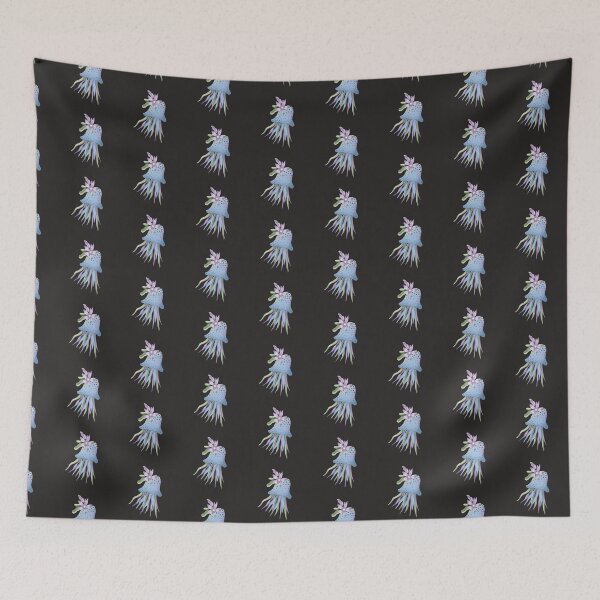 Item preview, Blue purple jellyfish designed and sold by pinkyfish1010.