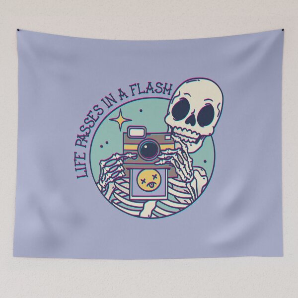 Item preview, Life Passes In a Flash designed and sold by Stifflines.