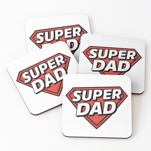 Item preview, Super Dad in red designed and sold by toriodesigns.
