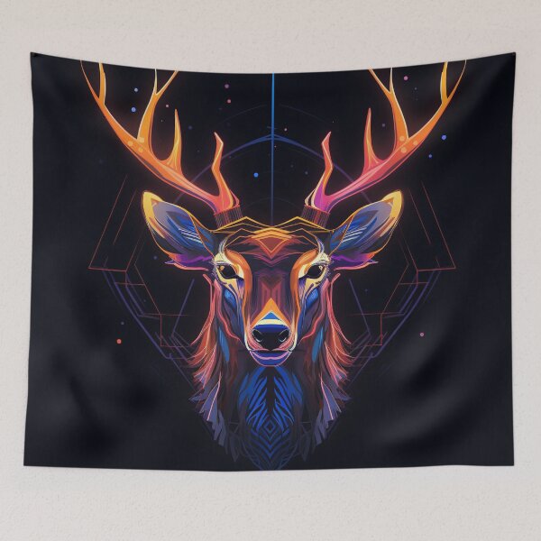 Item preview, Stag Neon Art 33 designed and sold by AstroRisq.