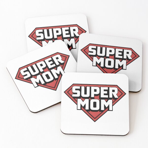 Item preview, Super Mom in red designed and sold by toriodesigns.