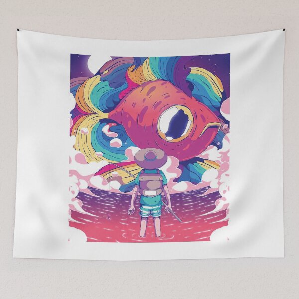 Item preview, Giant Fish and Explorer Surreal designed and sold by SuirerAchelle.