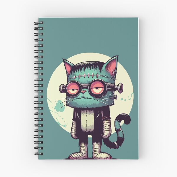Item preview, Frankenstein Moon Cat designed and sold by Gkinoki.