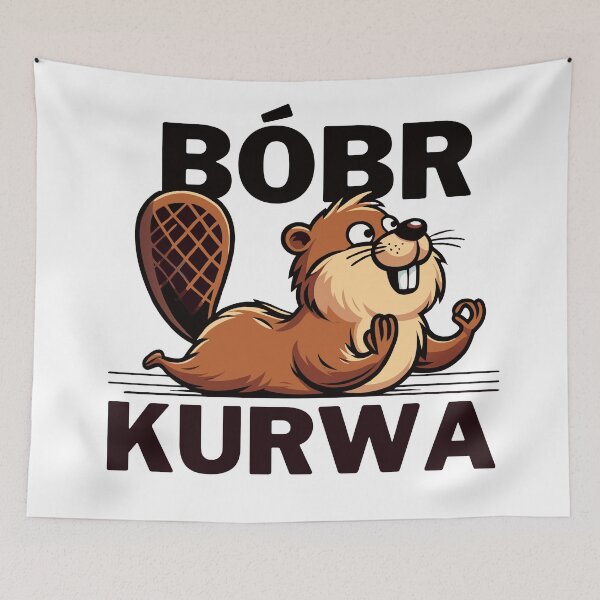 Item preview, Bóbr Kurwa designed and sold by Designowner.