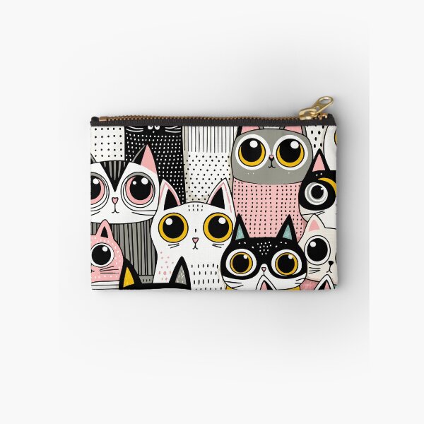 Item preview, Charming Cat Patterns Seamless designed and sold by Designowner.