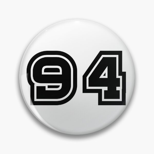 Item preview, 94, ninety-four, black, sport designed and sold by Numbers-Art.