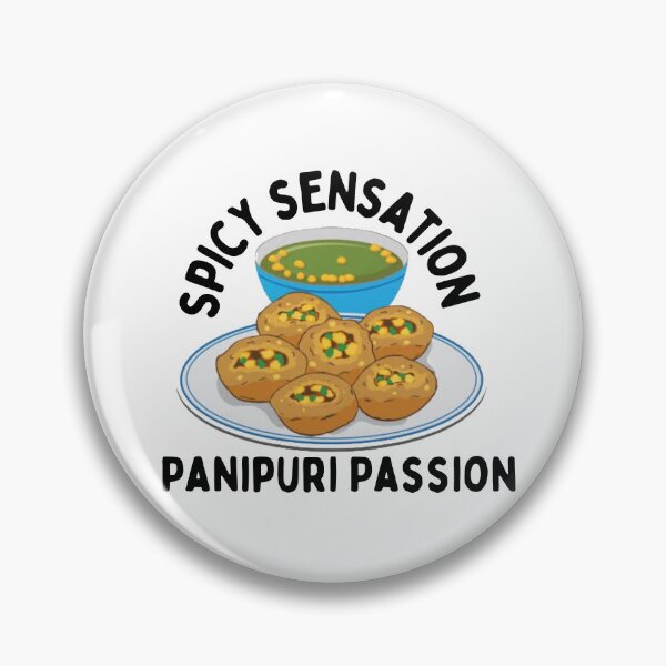 Item preview, Spicy sensation panipuri passion dedicated to all panipuri lovers  designed and sold by Cosmicworld07.