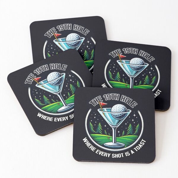 Item preview, 19th Golf Hole Where Every Shot Is A Toast designed and sold by SportsT-Shirts.