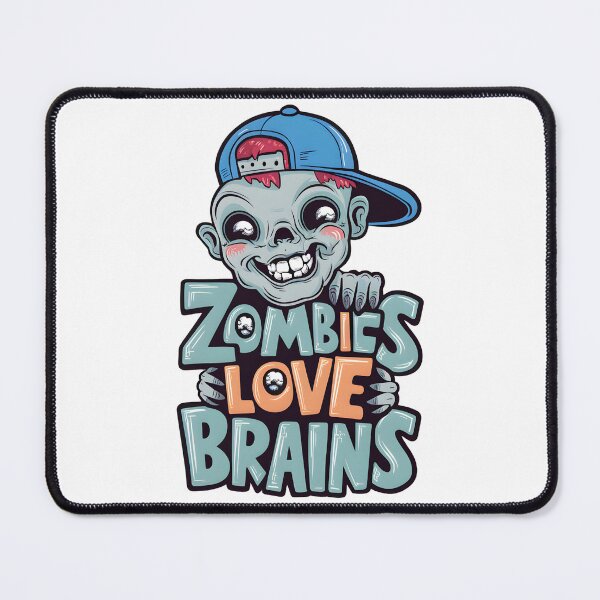 Item preview, Zombies Love Brains Hallowee Day designed and sold by deviatepolo.