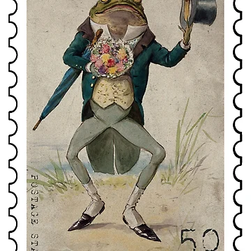 Artwork thumbnail, Toad Stamp by RabbitK