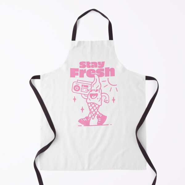 Item preview, STAY FRESH ice cream • pink • boombox designed and sold by Ursule-art.