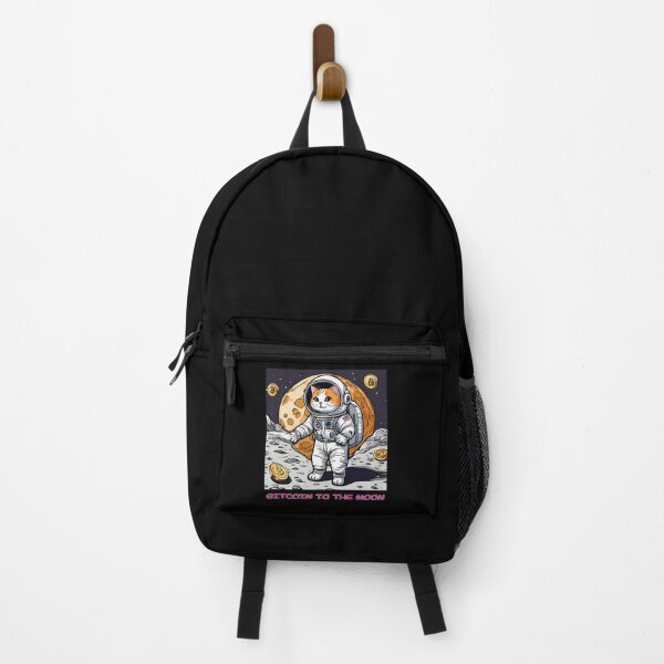 Item preview, Bitcoin to the moon Astronaut Cat designed and sold by sydney-syder.
