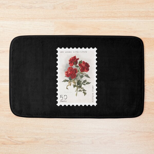Item preview, Red Roses (1861-1897) Stamp designed and sold by RabbitK.