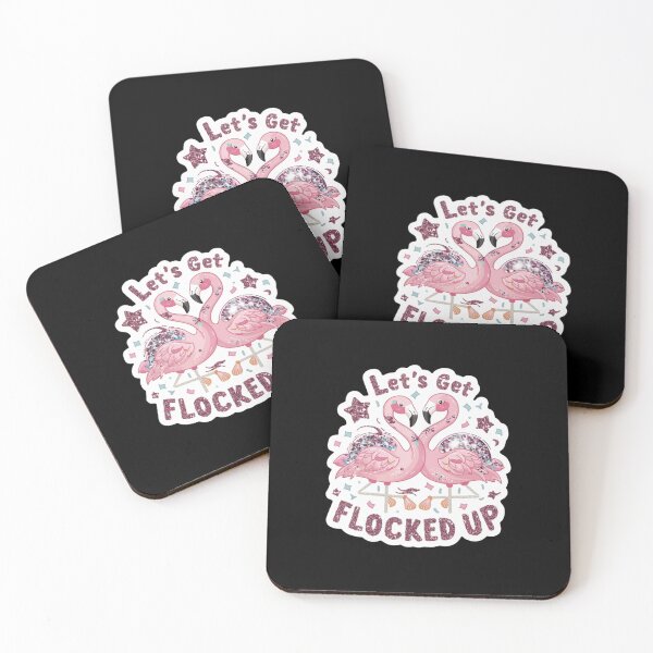 Item preview, Lets Get Flocked Up Glitter Edition designed and sold by Peter Stawicki.
