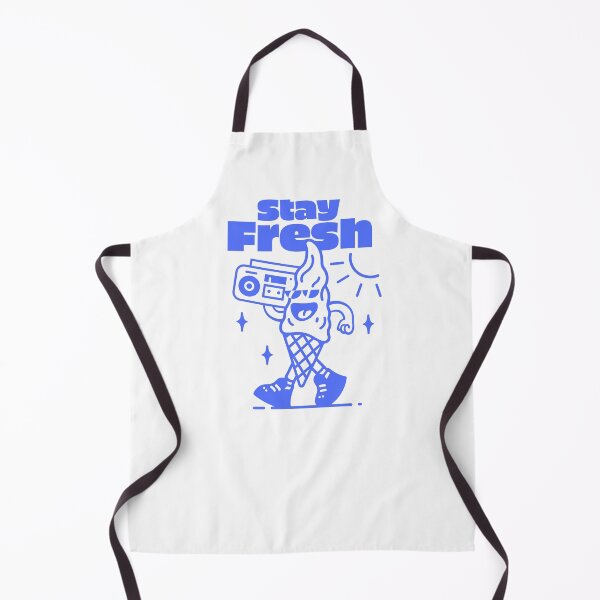 Item preview, STAY FRESH ice cream • blue • boombox designed and sold by Ursule-art.