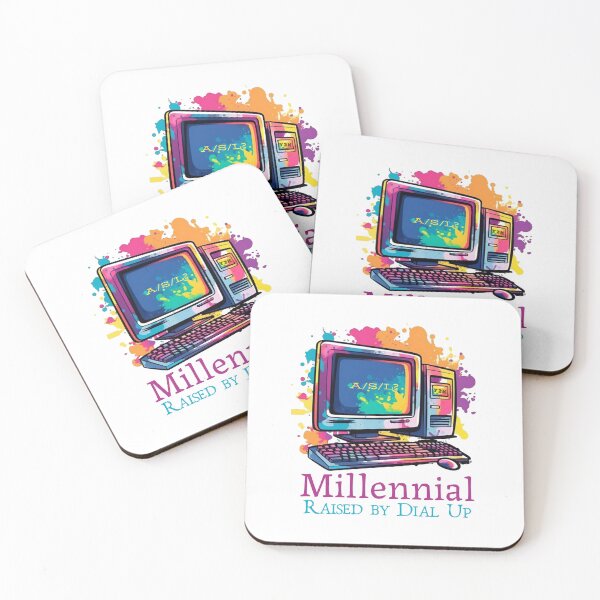 Item preview, Millennial Raised By Dial Up designed and sold by DigitalToast.
