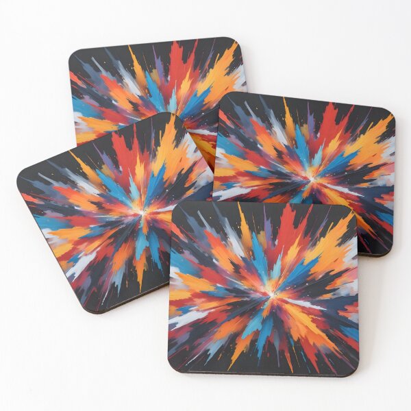 Item preview, Explosive Abstract Art Design designed and sold by papi1998.