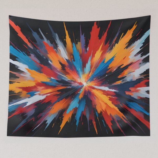 Item preview, Explosive Abstract Art Design designed and sold by papi1998.