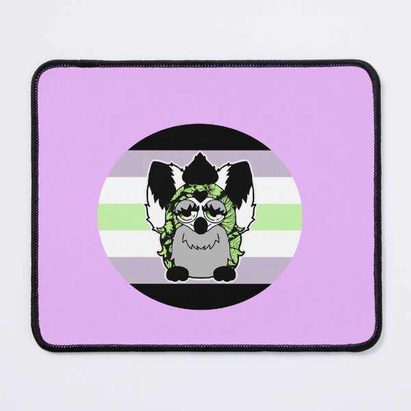 Item preview, Agender Pride Furby designed and sold by Critter-Creations.