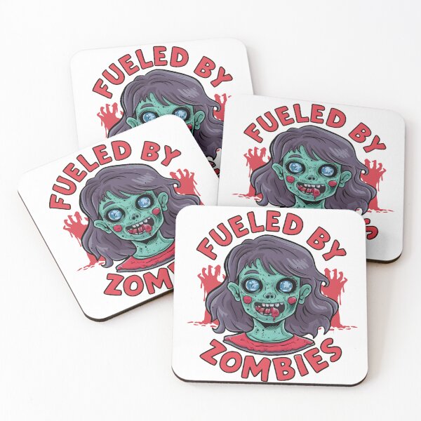 Item preview, Fueled By Zombies Halloween Day designed and sold by deviatepolo.