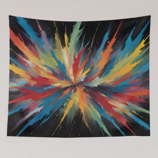 Item preview, Explosive Abstract Art Design designed and sold by papi1998.