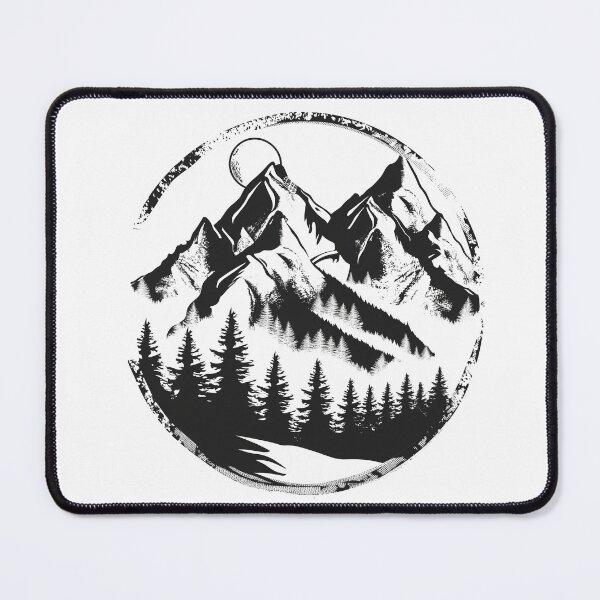 Item preview, Mountain views designed and sold by SmallOwlDesign.