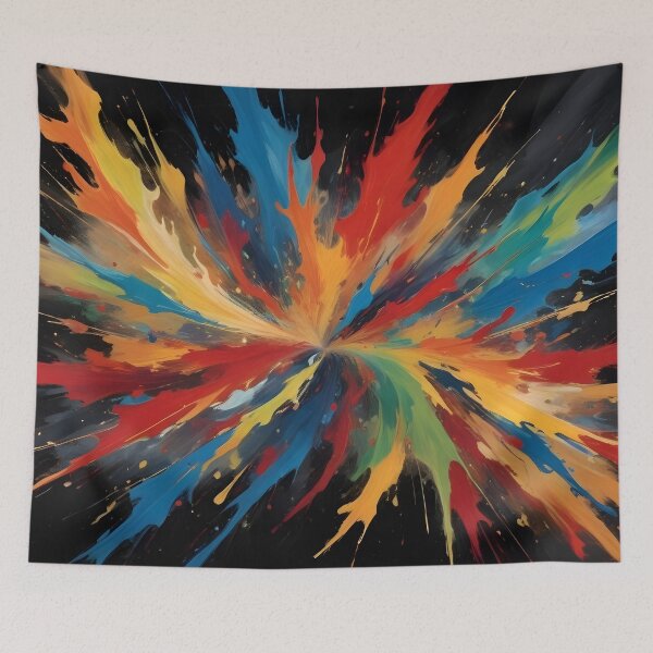 Item preview, Explosive Abstract Art Design designed and sold by papi1998.