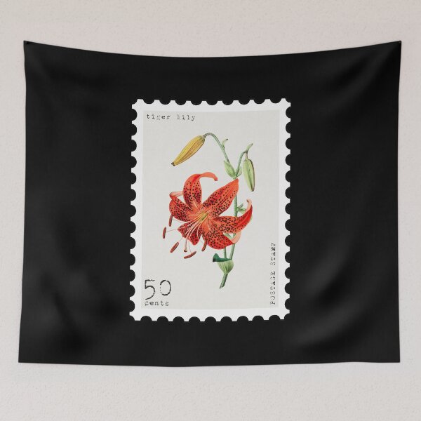 Item preview, Tiger lily Stamp designed and sold by RabbitK.