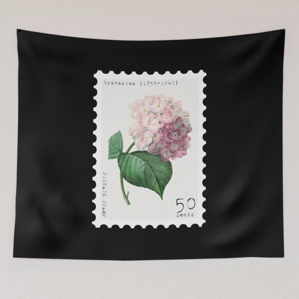Item preview, Hydrangea (1759-1840) Stamp designed and sold by RabbitK.