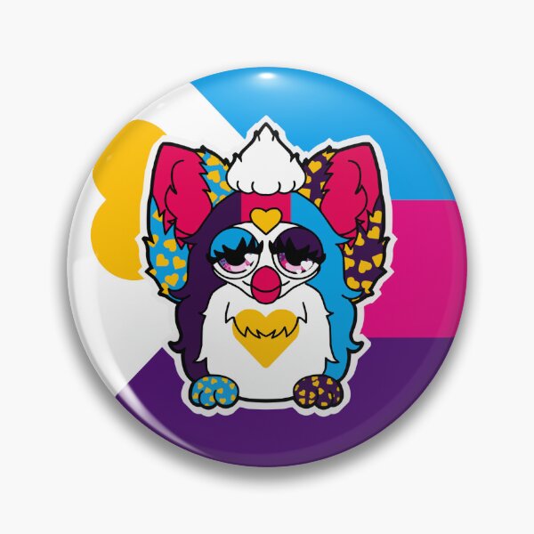 Item preview, Polyamory Pride Furby  designed and sold by Critter-Creations.