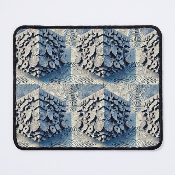 Item preview, Infinite Illusion Cube - Geometric Artwork designed and sold by VivoVita.