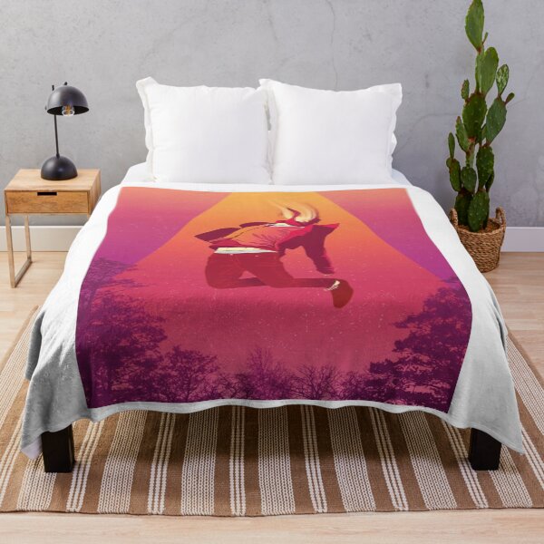 Item preview, Fiery Leap Contemporary Canvas Art	 designed and sold by DreemAnlito.