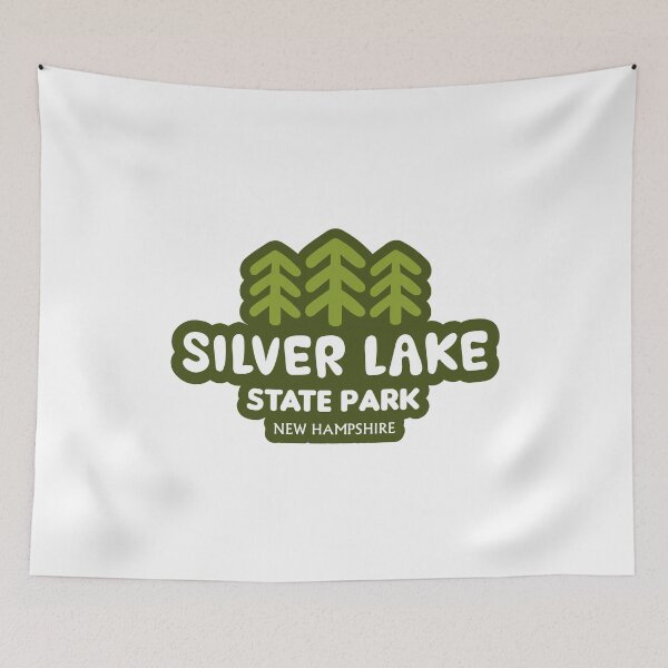 Item preview, Silver Lake State Park New Hampshire Green Trees designed and sold by bivenart.