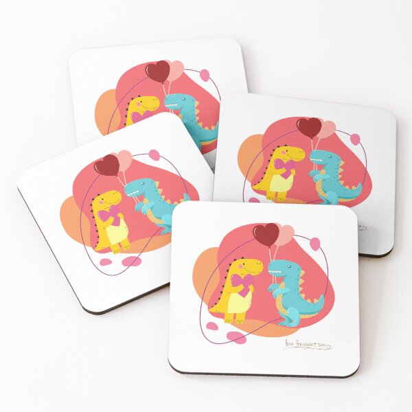 Item preview, Dinosaur Love - an old romantic story designed and sold by LoveFrequentSee.