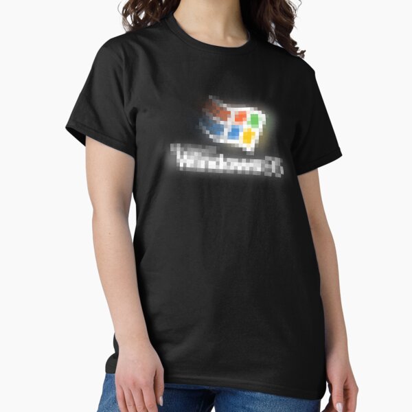 Vista previa del artículo con la obra «Windows 95 Man - Fondo blanco / negro - Versión censurada», diseñado y vendido por frankoceanVEVO.