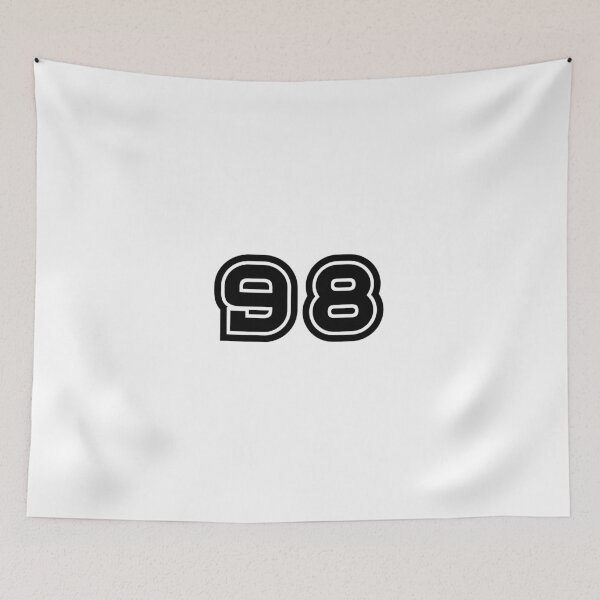 Item preview, 98, ninety-eight, black, sport designed and sold by Numbers-Art.