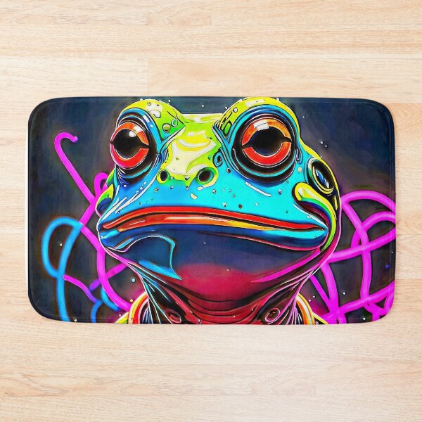 Item preview, "Frog Doctor with Stethoscope" designed and sold by MYTHIC PEEL STICKERS.