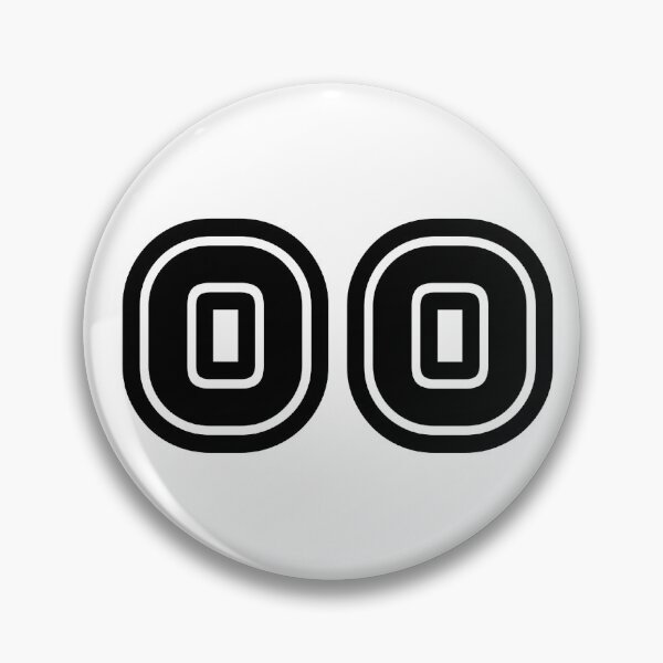 Item preview, 00, zero, black, sport designed and sold by Numbers-Art.