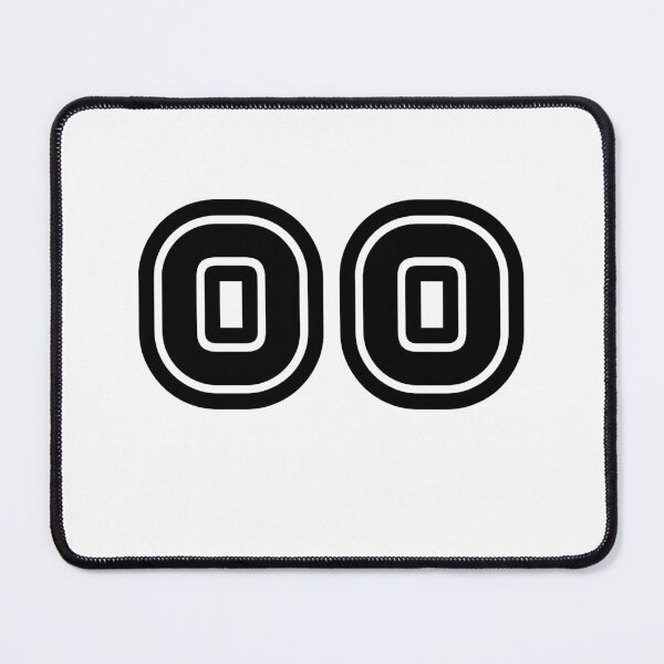 Item preview, 00, zero, black, sport designed and sold by Numbers-Art.