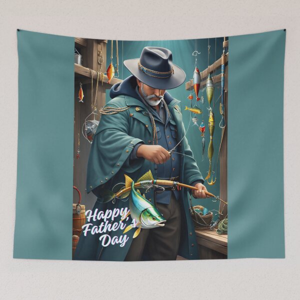Item preview, Father's Day fishing dads designed and sold by Astralia.