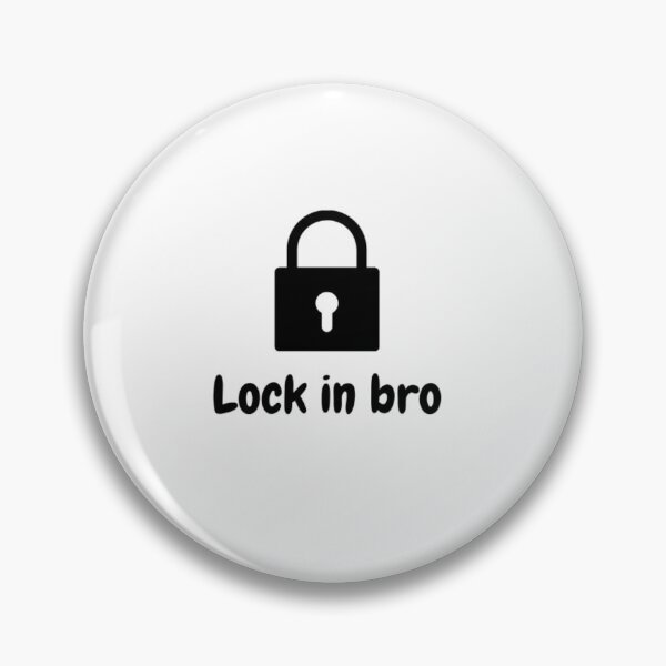 Item preview, Lock In Bro designed and sold by WifiJW0526.