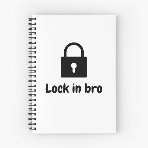 Item preview, Lock In Bro designed and sold by WifiJW0526.