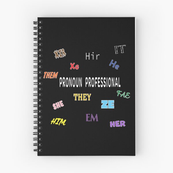 Item preview, Pronoun Professional designed and sold by BiOurPride.
