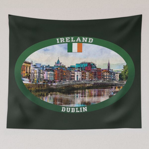 Item preview, Dublin Ireland Travel designed and sold by Thistle-TShop.