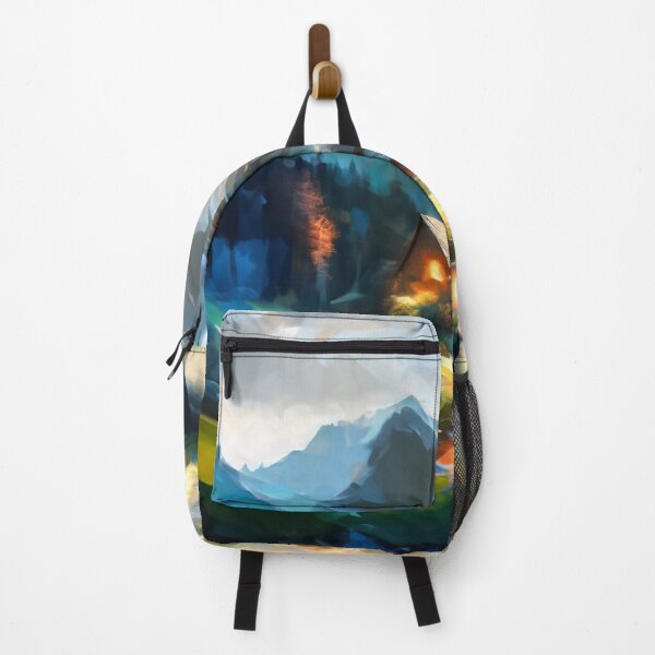 Item preview, Mountain Cabin designed and sold by ArtFactoryAI.