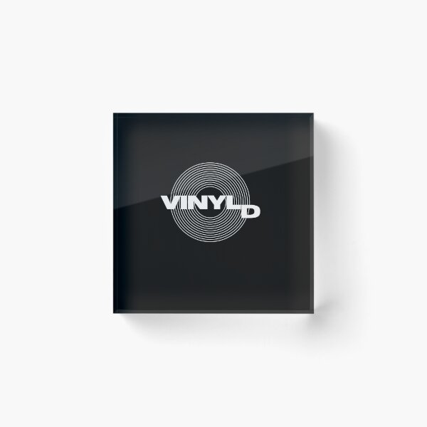 Item preview, Vinyl D (White Design) designed and sold by vinyldshop.
