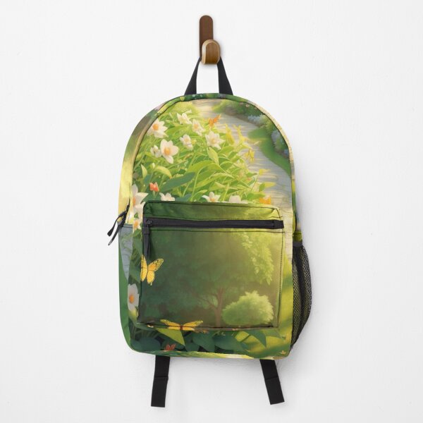 Item preview, Beauty of Cabbage Butterfly Vine garden. designed and sold by PatDoArt.