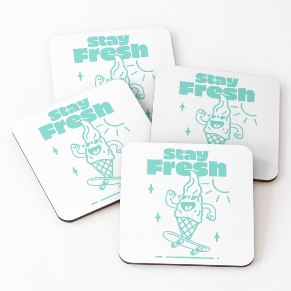 Artikelvorschau, STAY FRESH Eiscreme • Mintgrün • Skate entworfen und verkauft von Ursule-art.